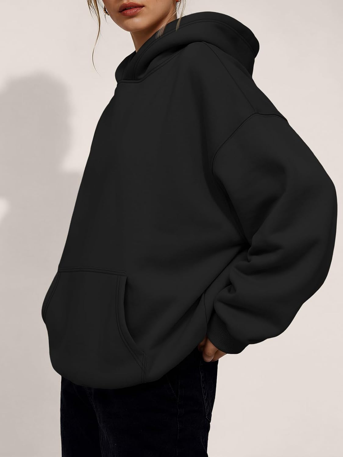 Luvella Womens Hoodies Oversized Sweatshirt