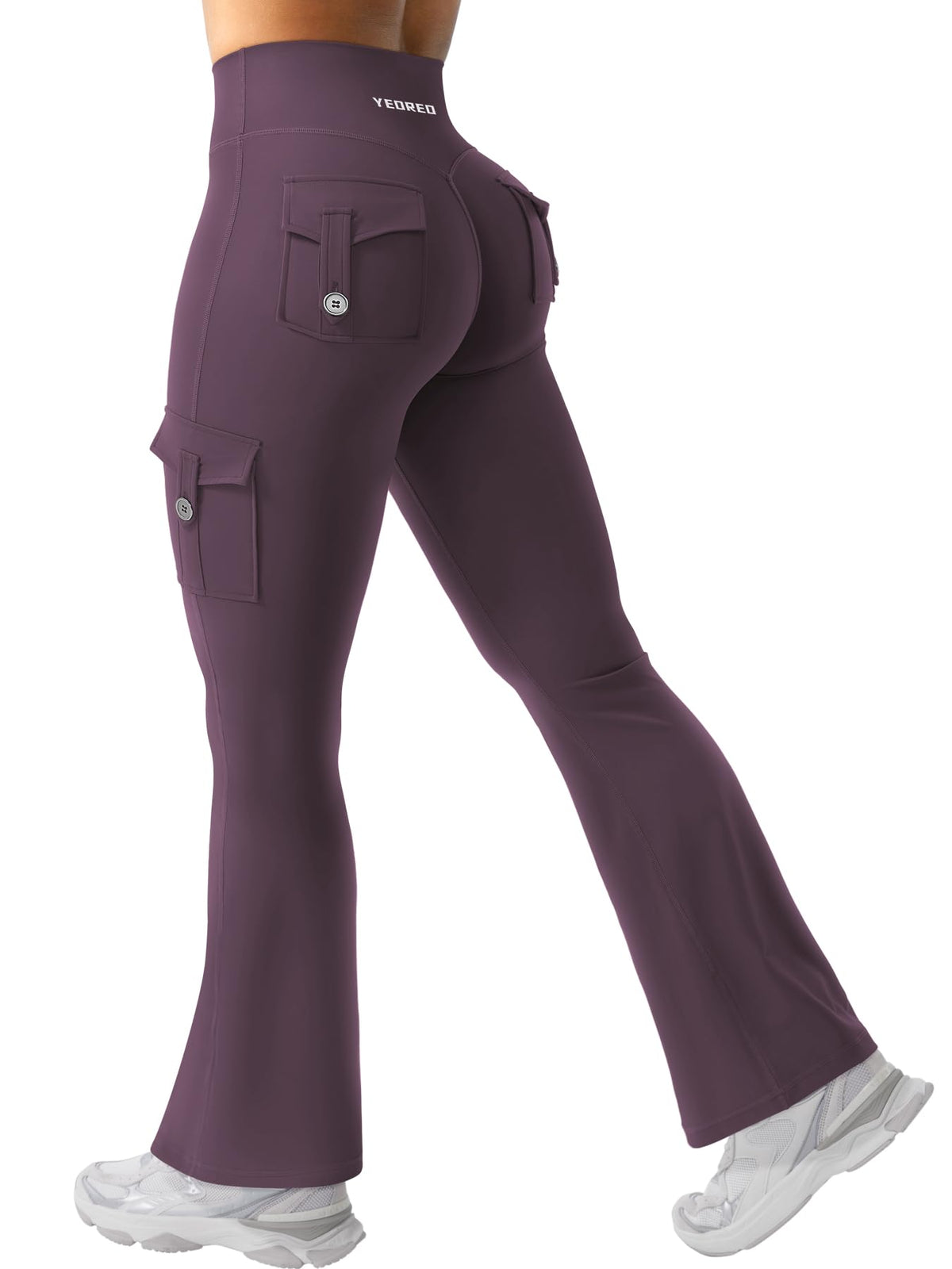 Luvella Women Workout Flare Leggings