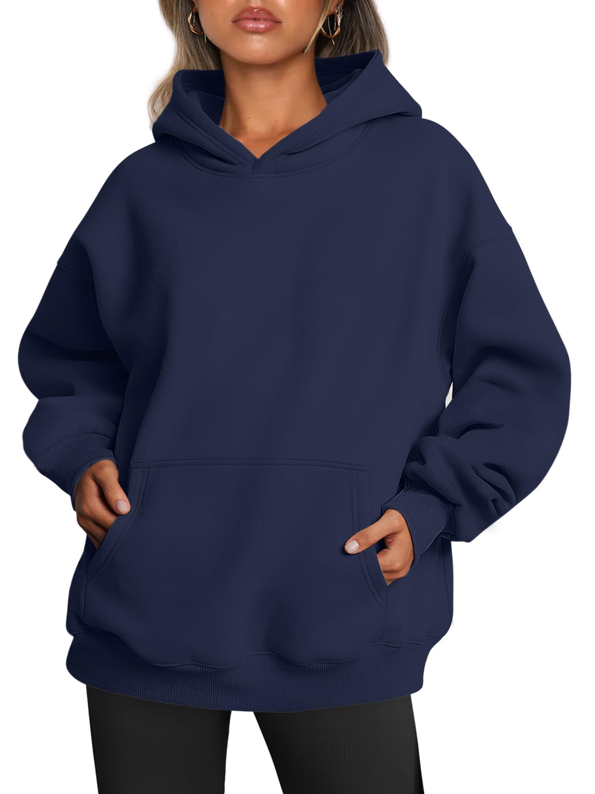 Luvella Womens Hoodies Oversized Sweatshirt