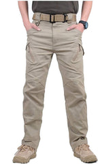 Luvella Men's Hiking Tactical Pants Lightweight Cotton Outdoor Military Combat Cargo Trousers