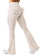 Luvella Women Workout Flare Leggings