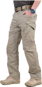 Luvella Men's Hiking Tactical Pants Lightweight Cotton Outdoor Military Combat Cargo Trousers