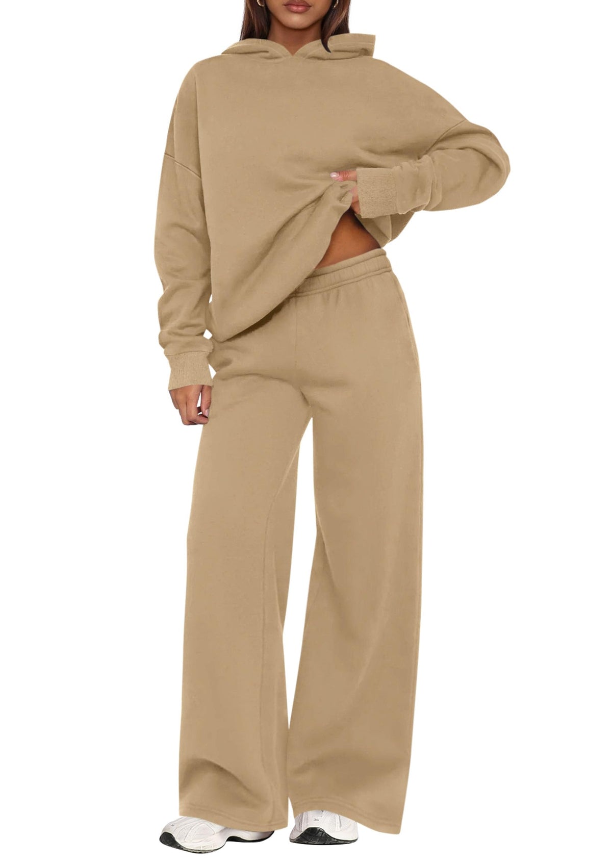 Luvella Women's Hoodie and Sweatpants Set