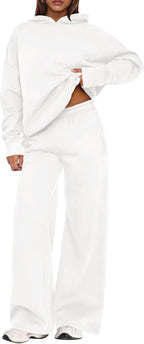Luvella Women's Hoodie and Sweatpants Set