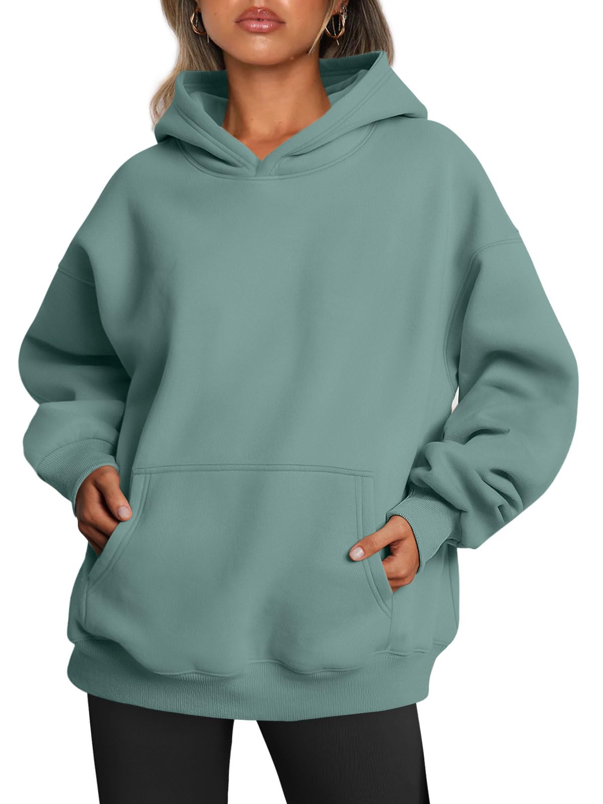 Luvella Womens Hoodies Oversized Sweatshirt