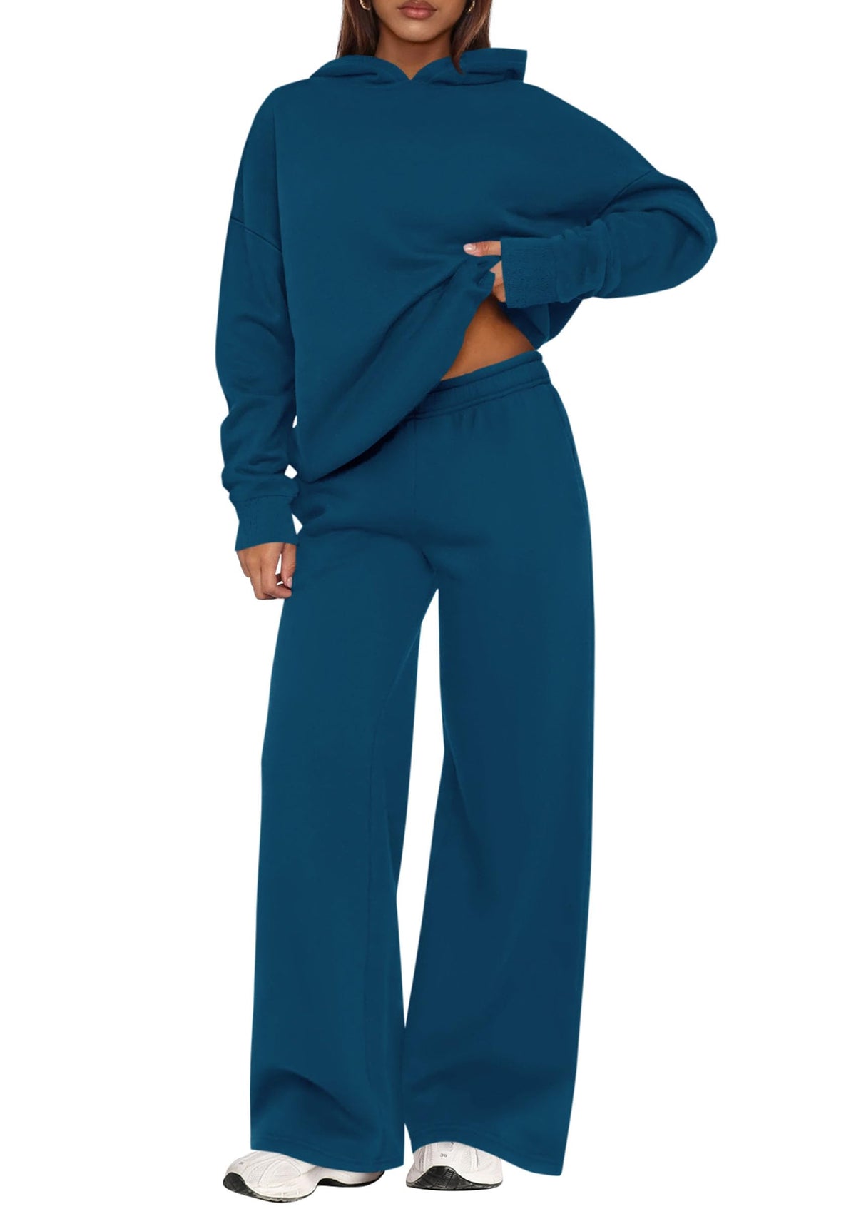 Luvella Women's Hoodie and Sweatpants Set