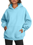 Luvella Womens Hoodies Oversized Sweatshirt