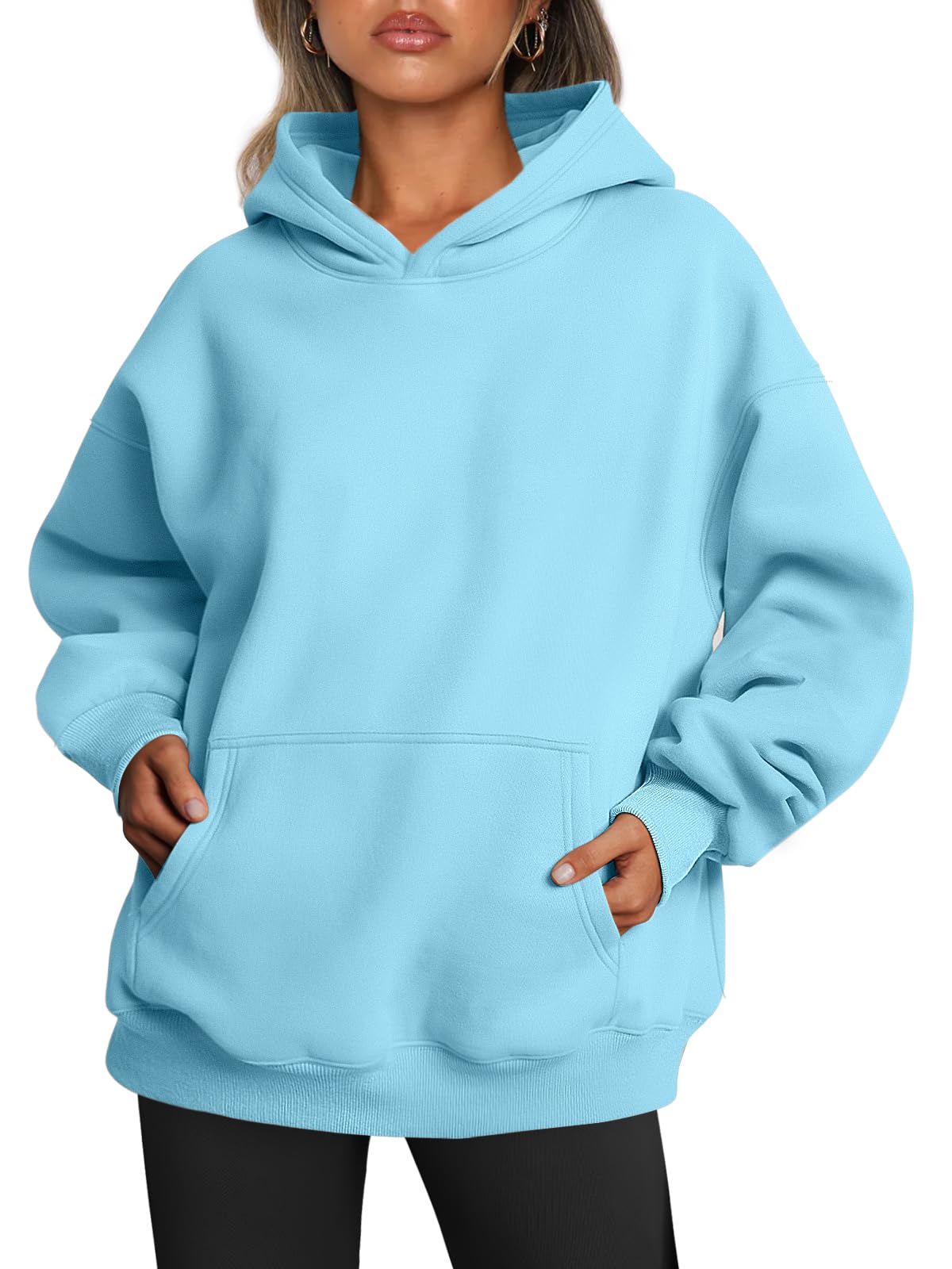 Luvella Womens Hoodies Oversized Sweatshirt
