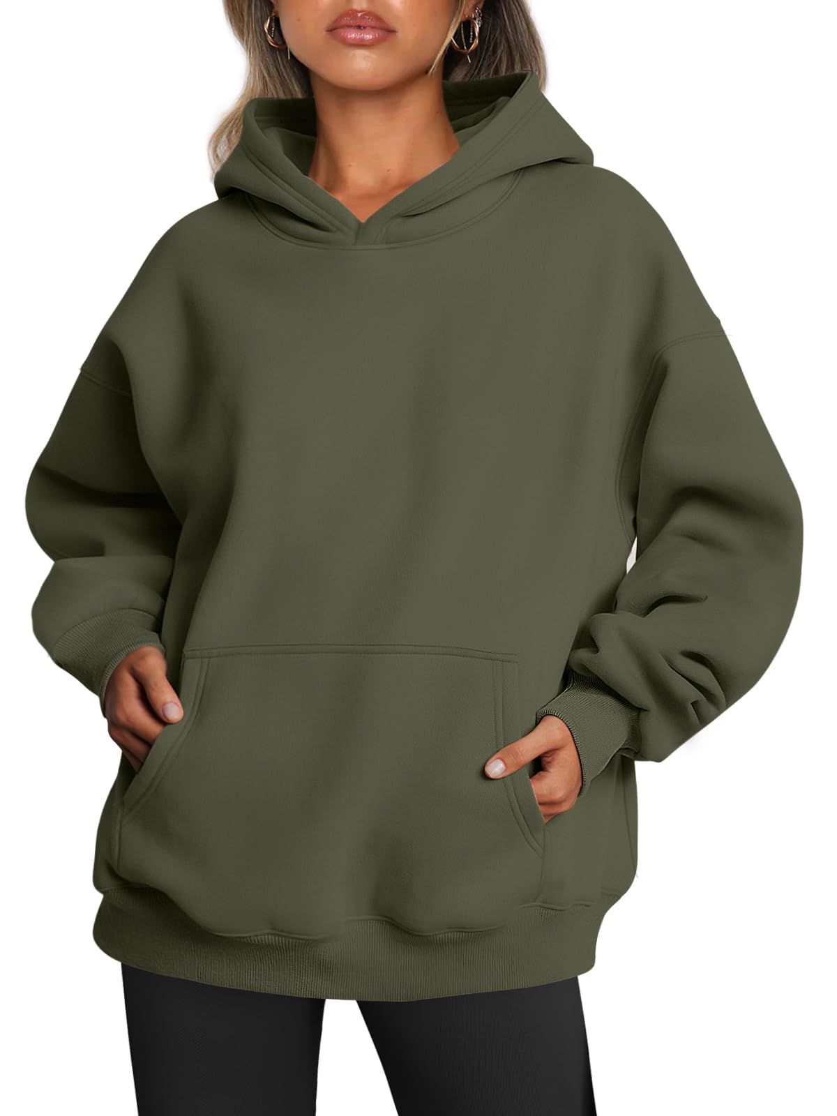 Luvella Womens Hoodies Oversized Sweatshirt