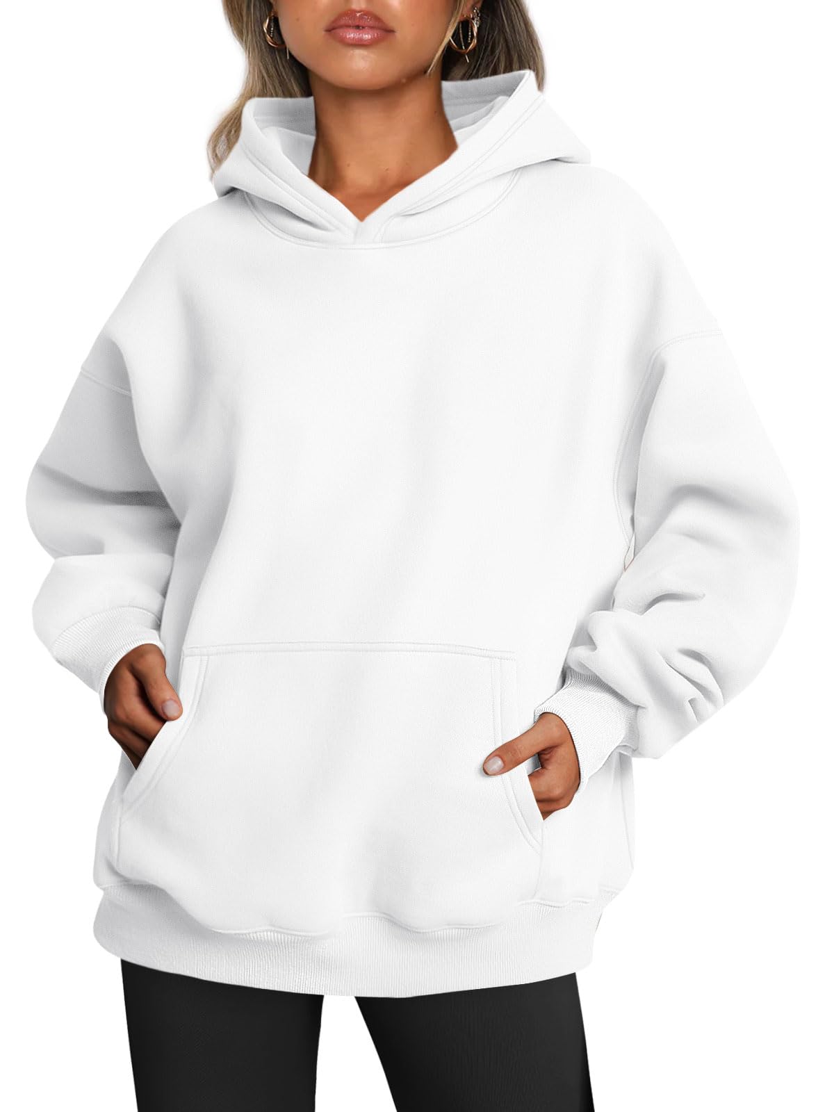 Luvella Womens Hoodies Oversized Sweatshirt