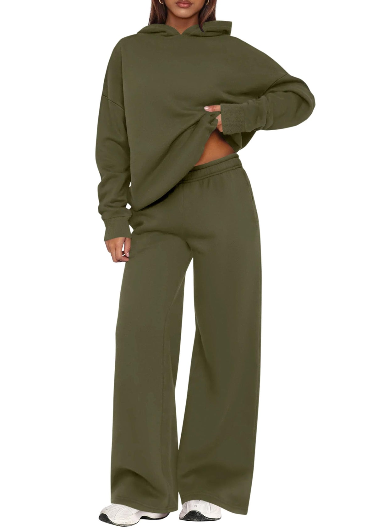 Luvella Women's Hoodie and Sweatpants Set
