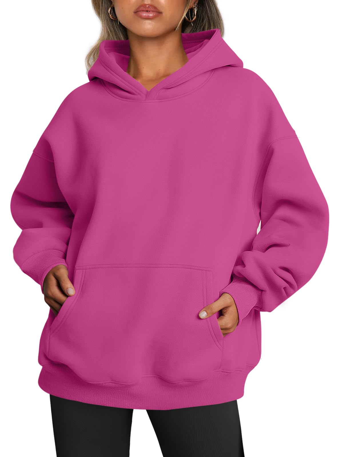 Luvella Womens Hoodies Oversized Sweatshirt