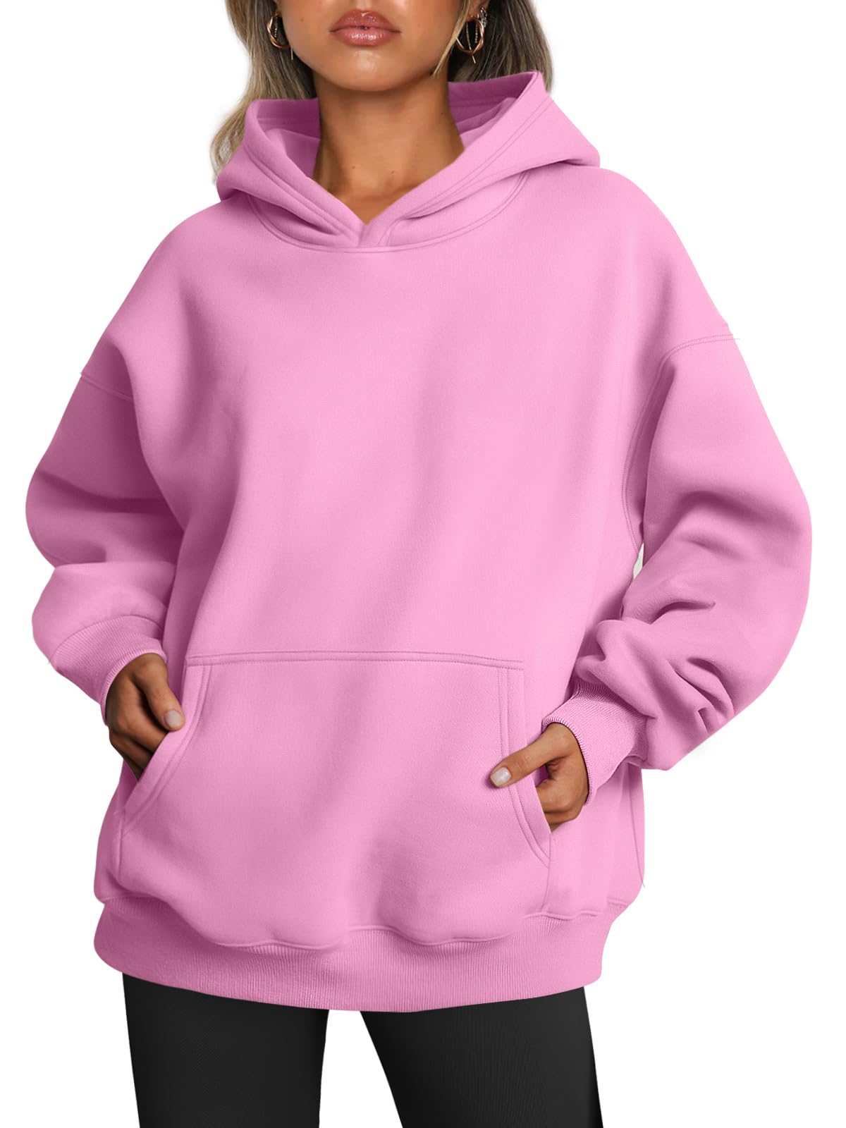 Luvella Womens Hoodies Oversized Sweatshirt