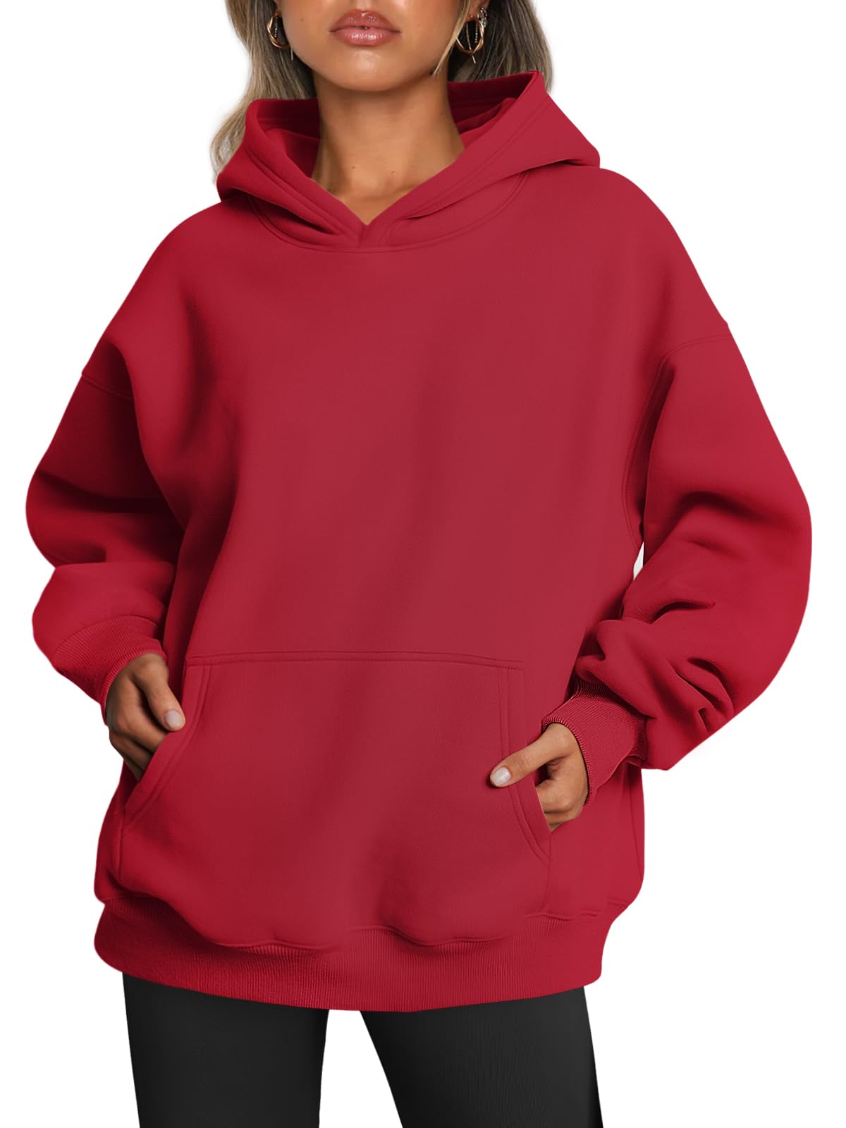 Luvella Womens Hoodies Oversized Sweatshirt