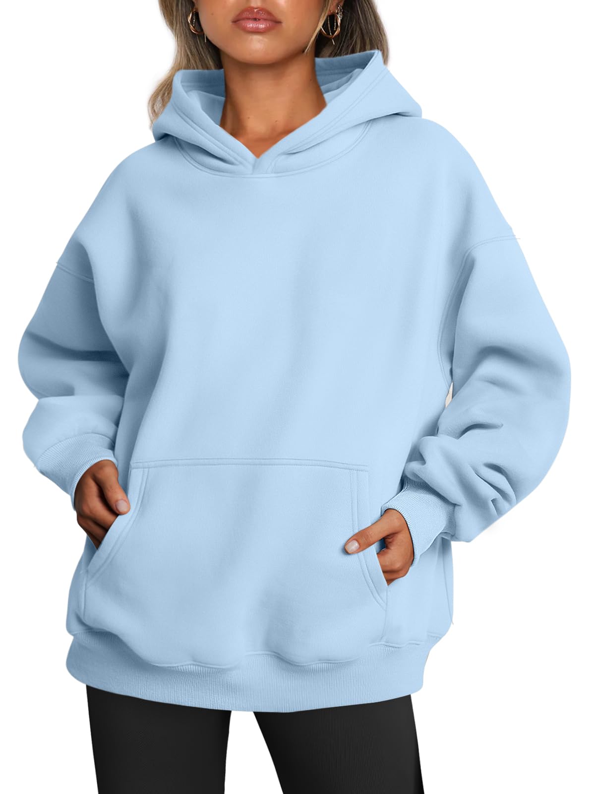 Luvella Womens Hoodies Oversized Sweatshirt