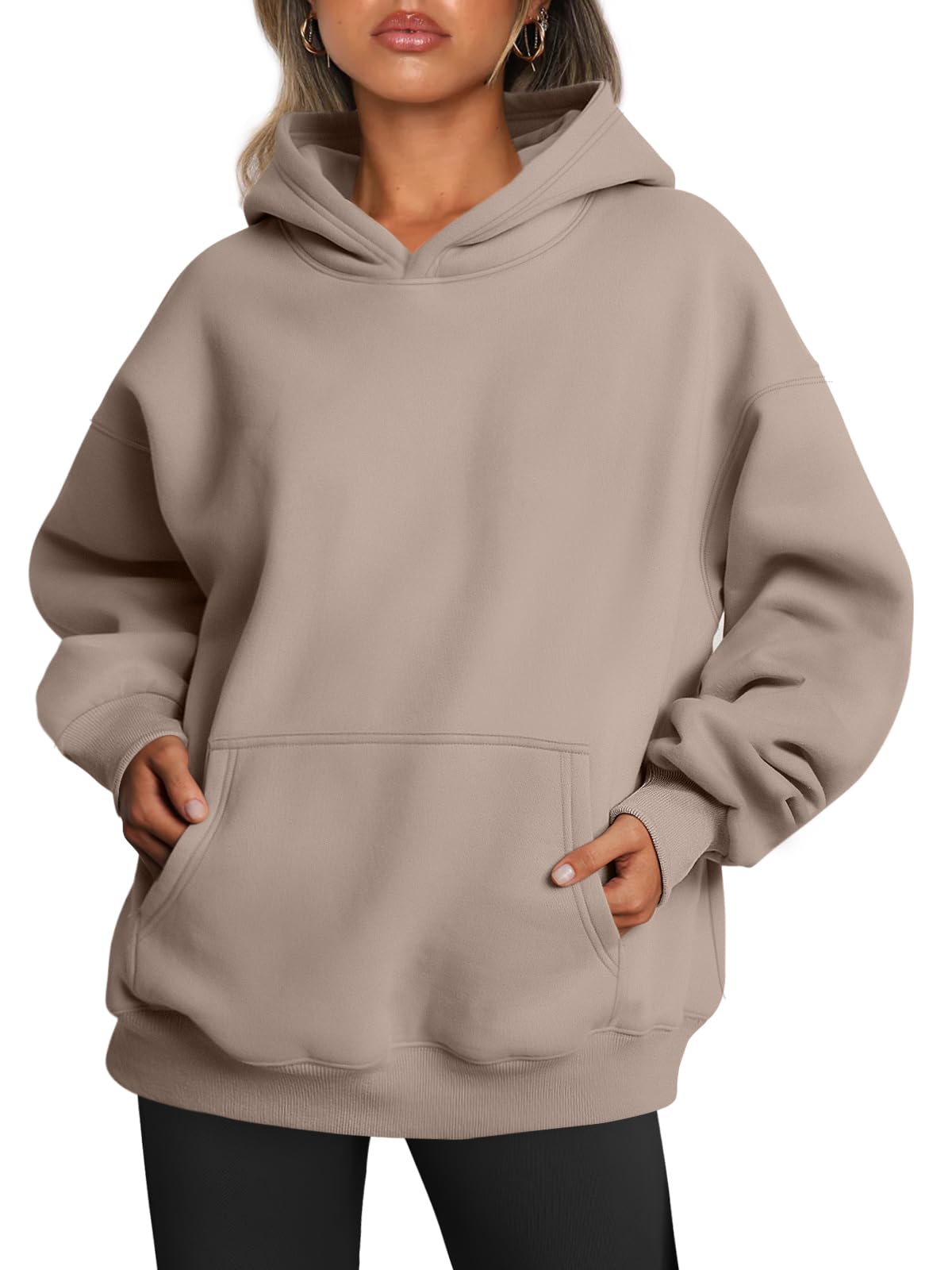 Luvella Womens Hoodies Oversized Sweatshirt