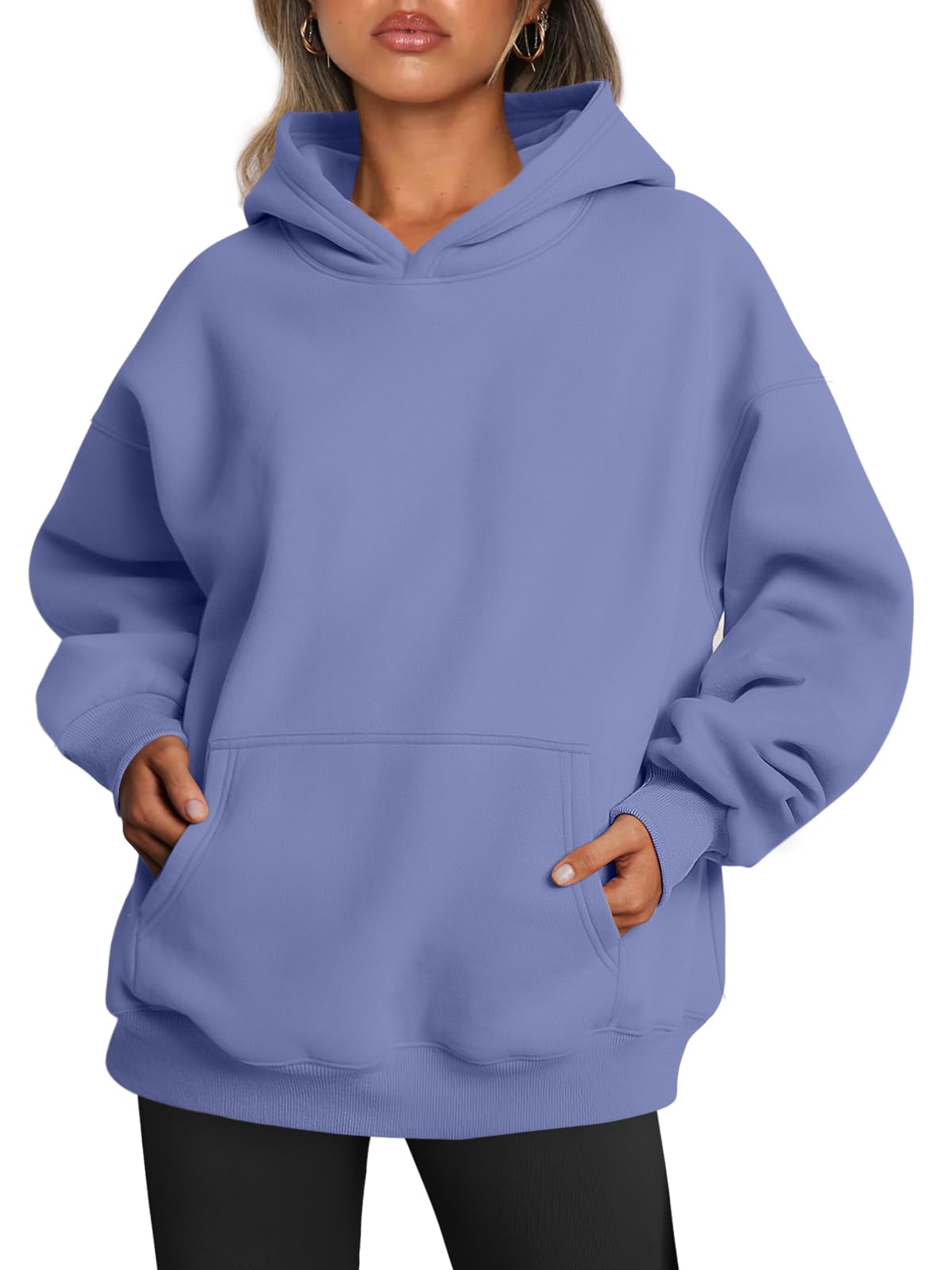 Luvella Womens Hoodies Oversized Sweatshirt