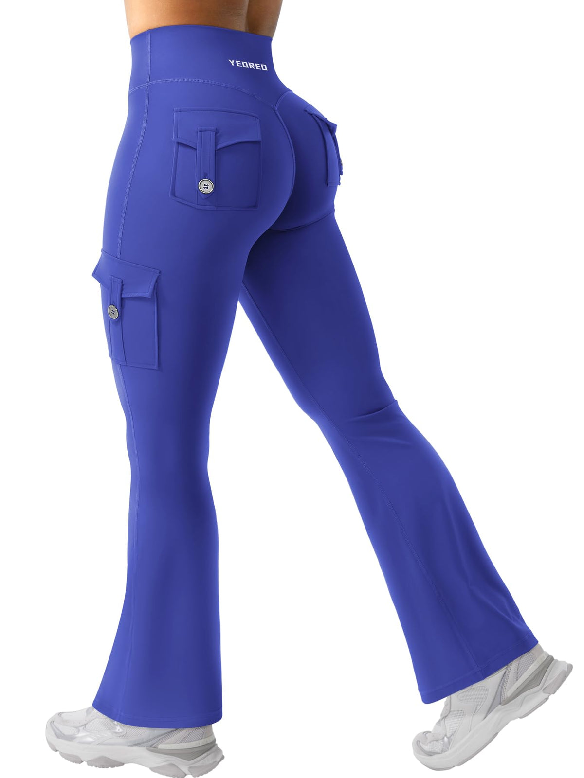 Luvella Women Workout Flare Leggings