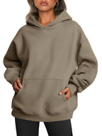 Luvella Womens Hoodies Oversized Sweatshirt