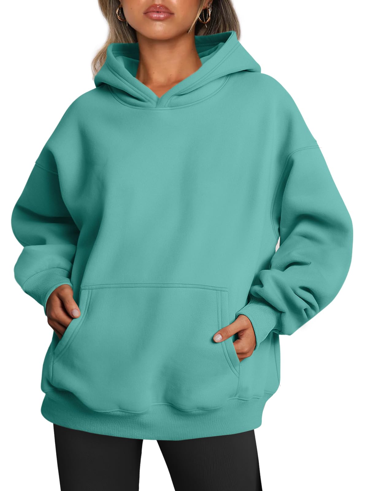 Luvella Womens Hoodies Oversized Sweatshirt