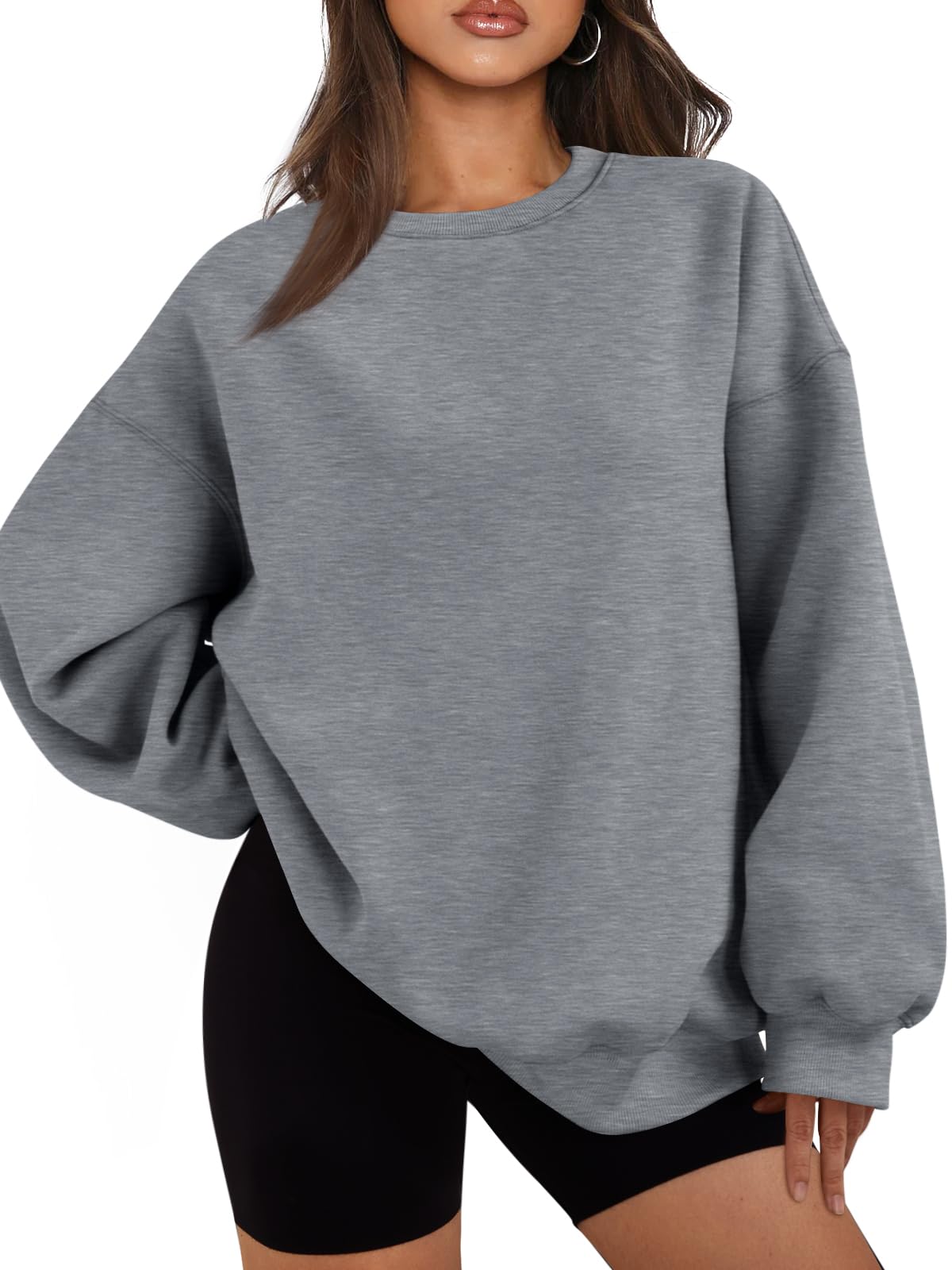 Luvella Women's Casual Oversized Sweatshirt