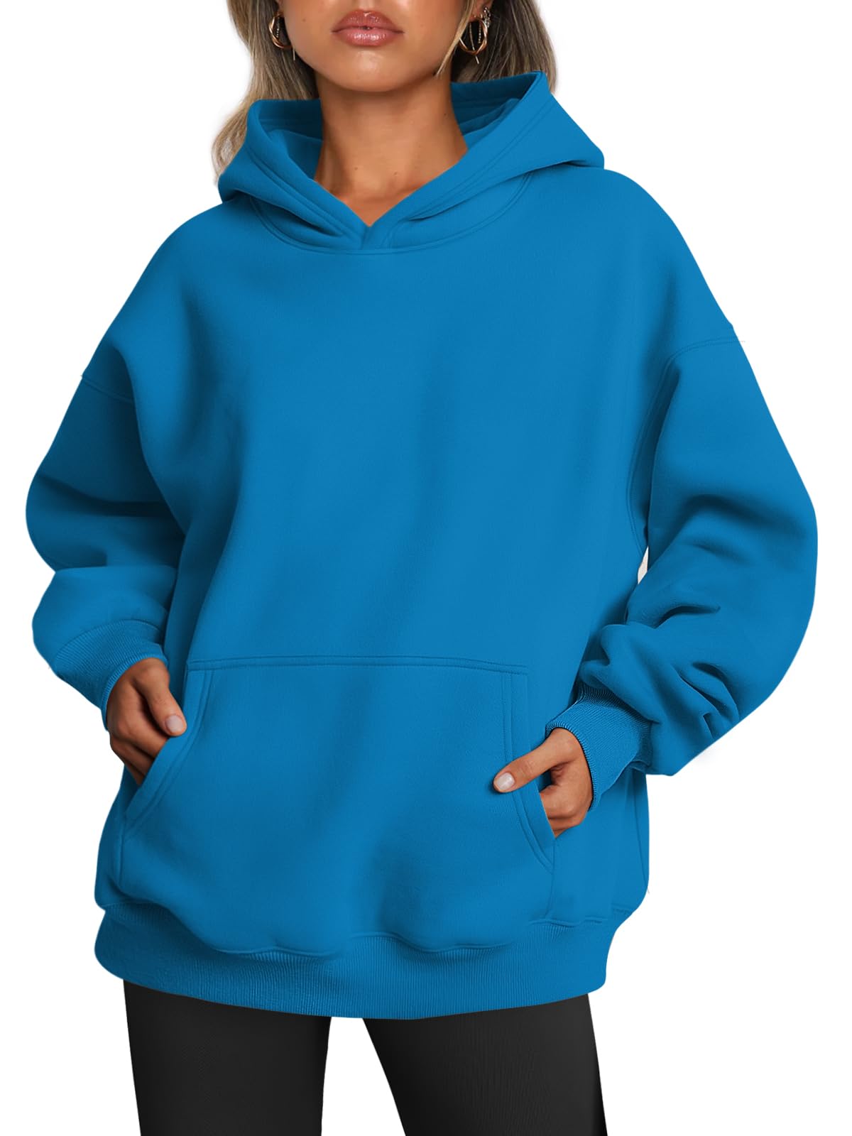 Luvella Womens Hoodies Oversized Sweatshirt