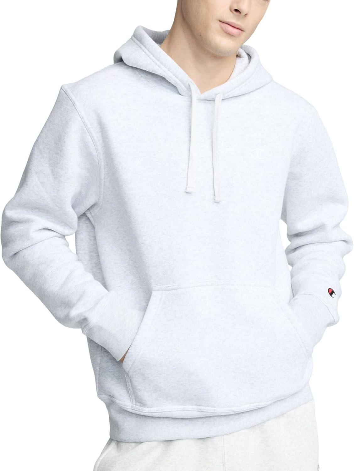 Luvella Men's Pullover Fleece Hoodie, Standard Fit, Midweight, C Logo, Available in Regular and Big & Tall