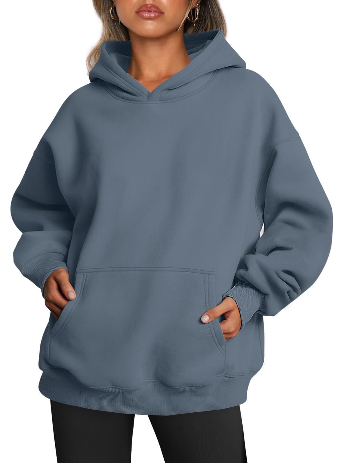 Luvella Womens Hoodies Oversized Sweatshirt