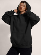 Luvella Womens Hoodies Oversized Sweatshirt