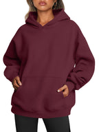 Luvella Womens Hoodies Oversized Sweatshirt