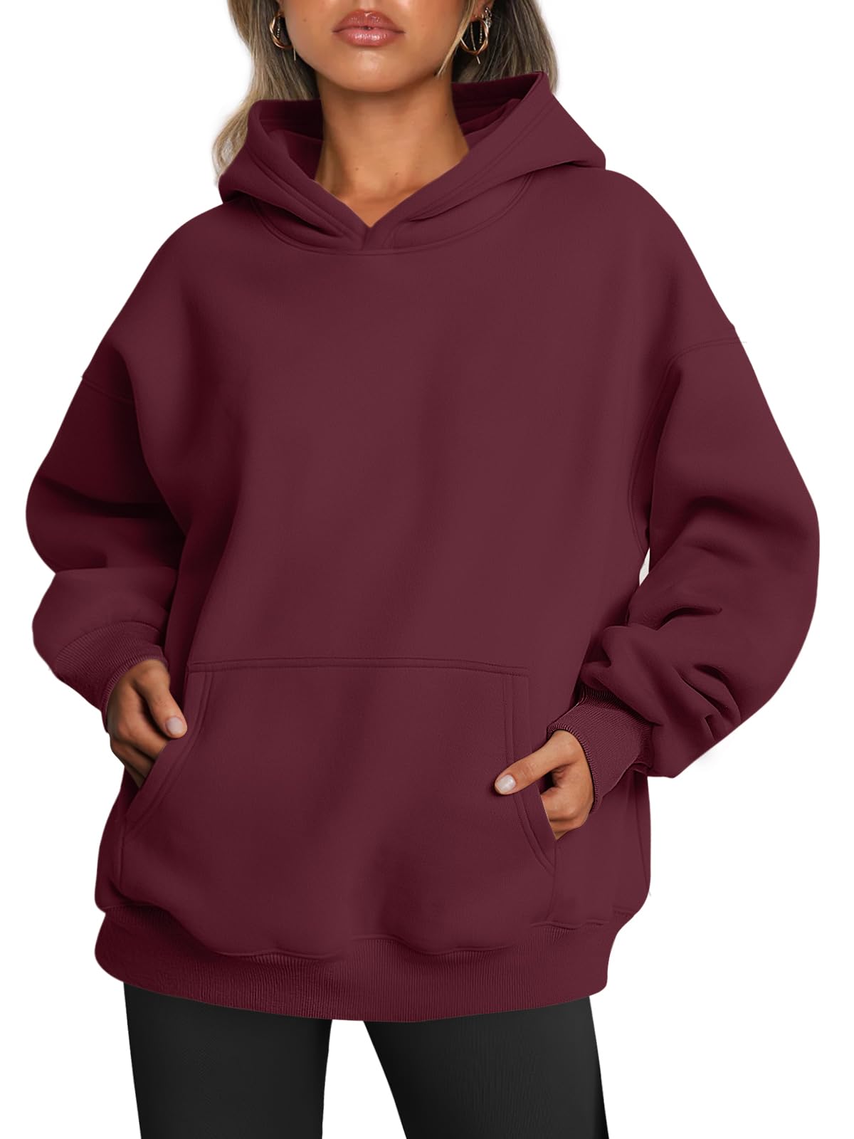 Luvella Womens Hoodies Oversized Sweatshirt