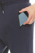Luvella Sweatpants for Men 3 Pack Fleece Athletic Joggers, Baggy Wide Legs Mens Sweatpants with Zipper Pockets