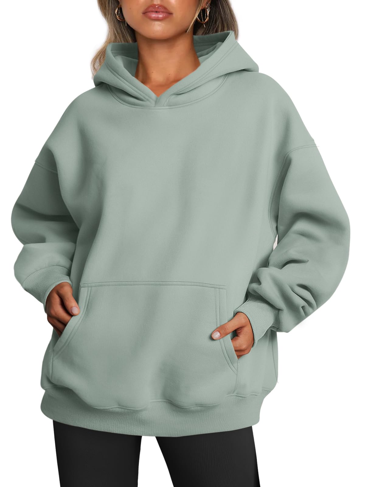 Luvella Womens Hoodies Oversized Sweatshirt