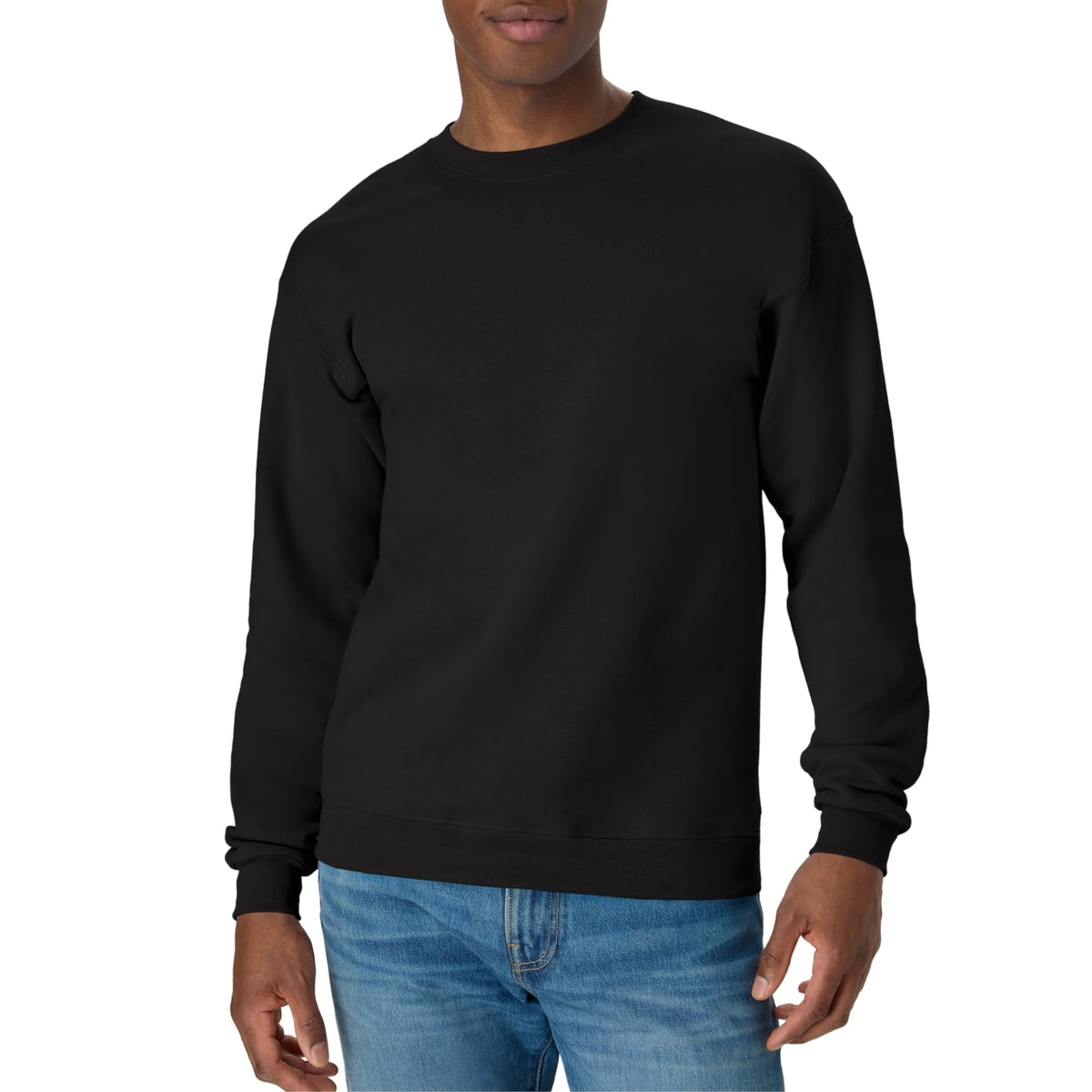 Luvella Men's Sweatshirt, EcoSmart Fleece Crewneck Sweatshirt, Big & Tall Available,