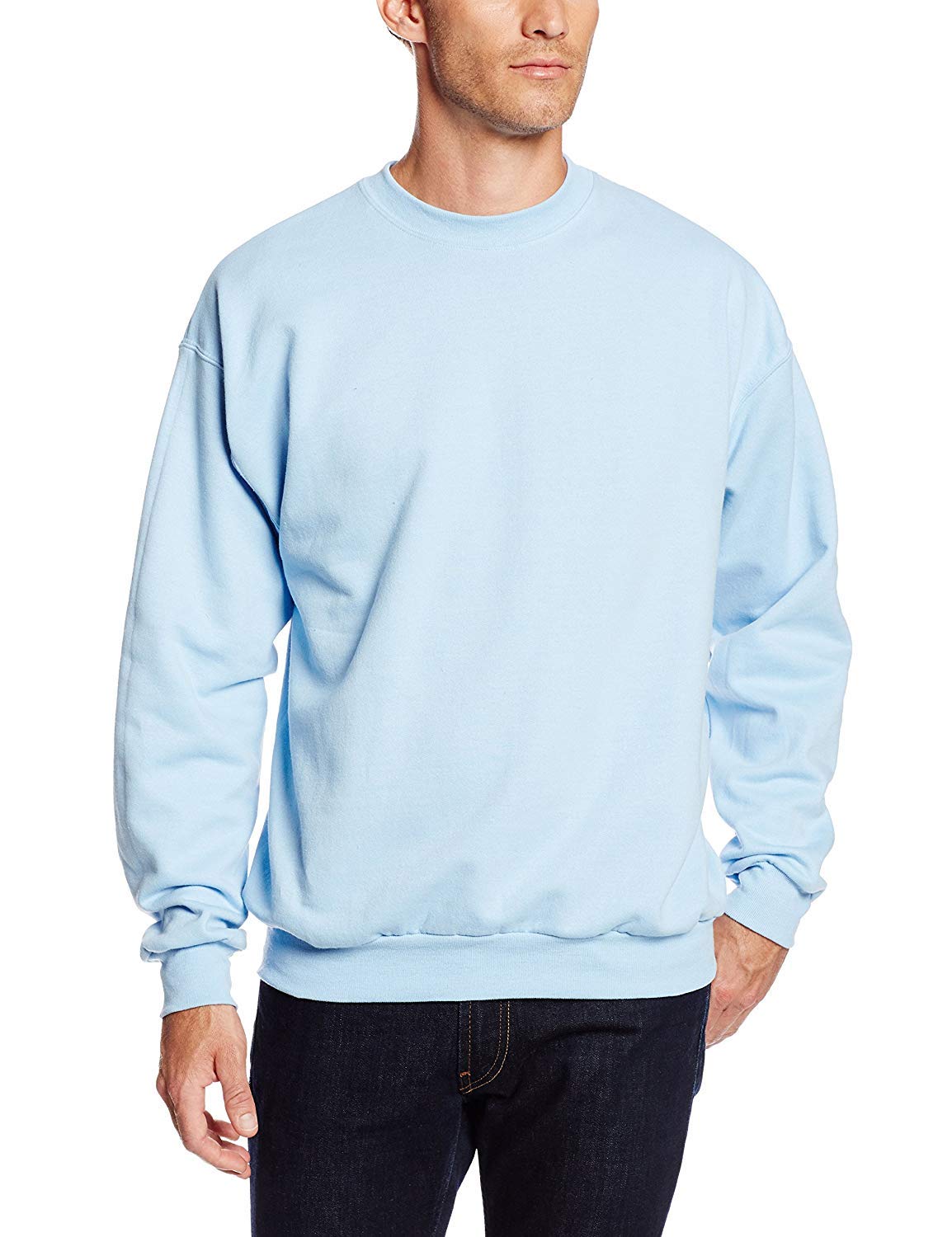 Luvella Men's Sweatshirt, EcoSmart Fleece Crewneck Sweatshirt, Big & Tall Available,