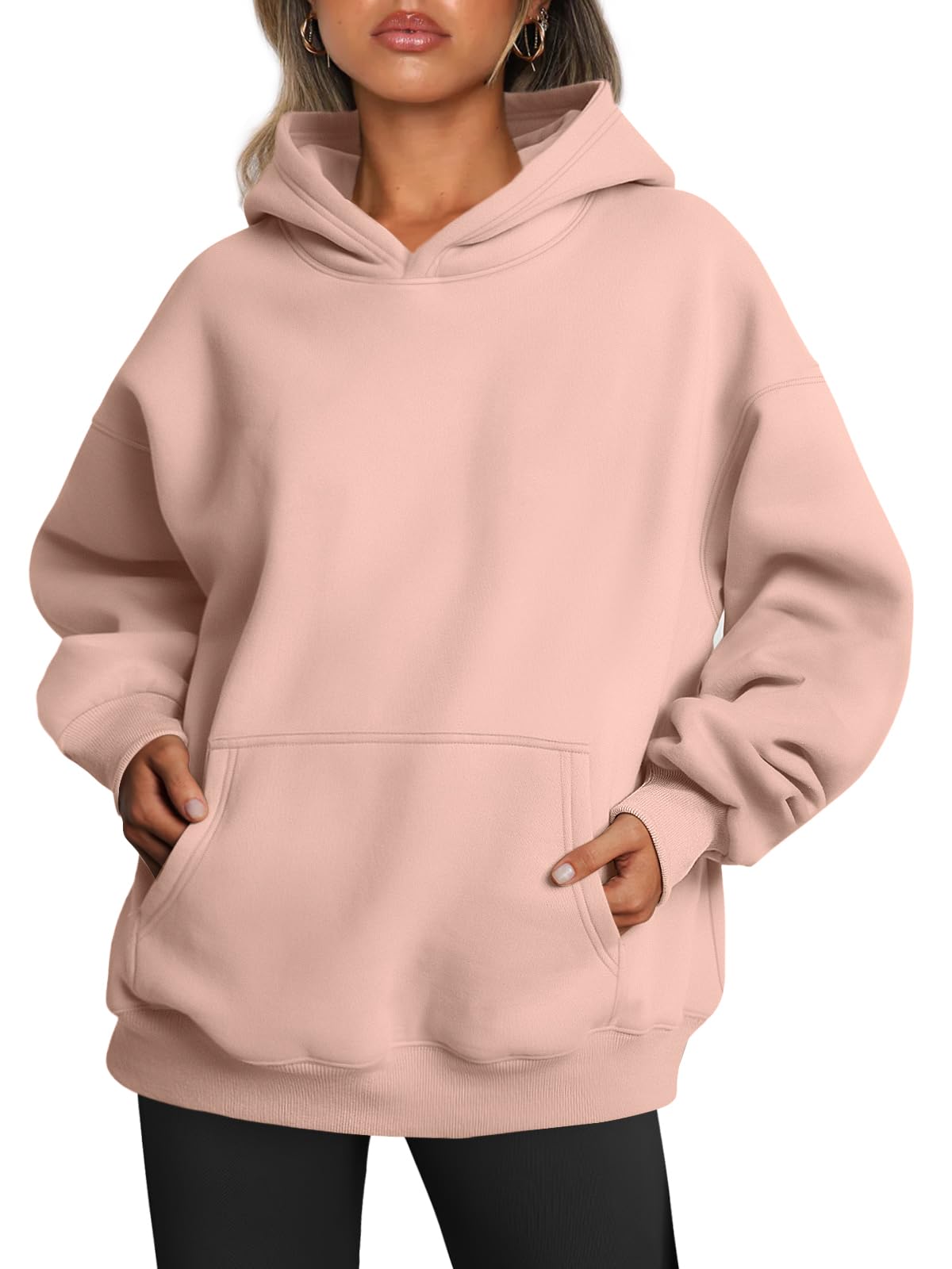 Luvella Womens Hoodies Oversized Sweatshirt