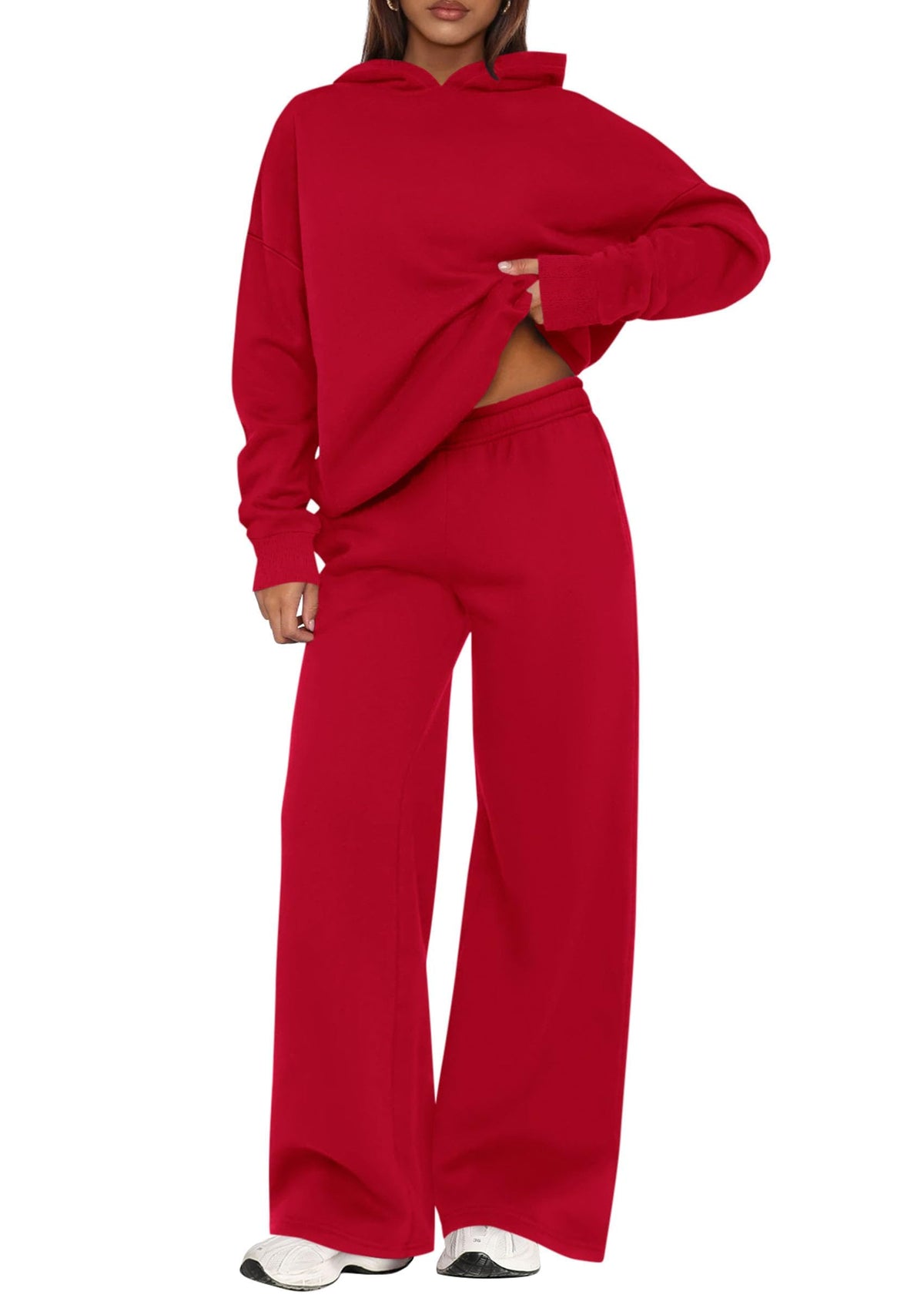 Luvella Women's Hoodie and Sweatpants Set