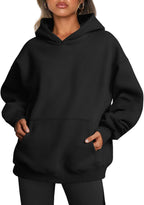 Luvella Womens Hoodies Oversized Sweatshirt