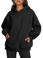 Luvella Womens Hoodies Oversized Sweatshirt