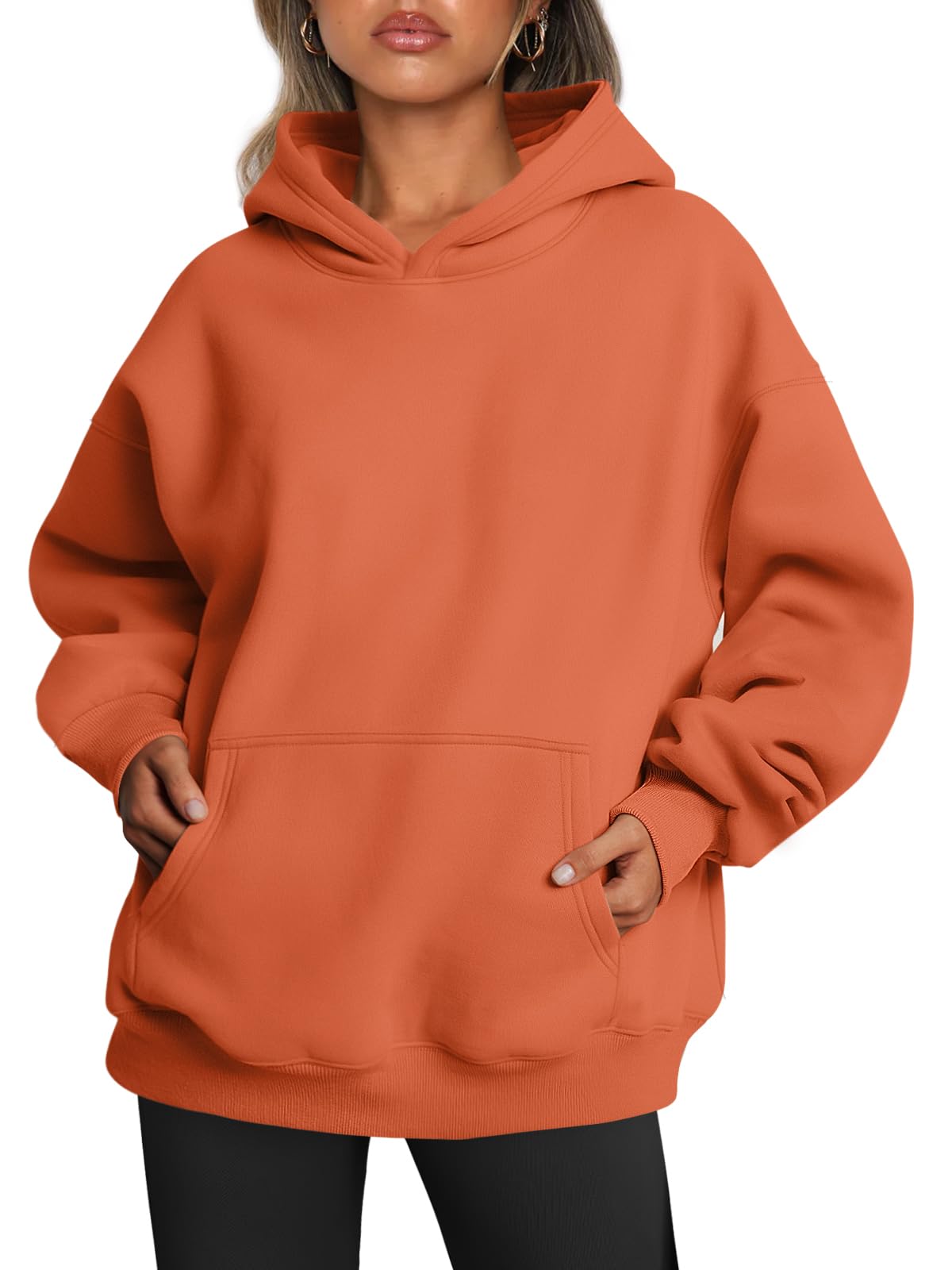 Luvella Womens Hoodies Oversized Sweatshirt