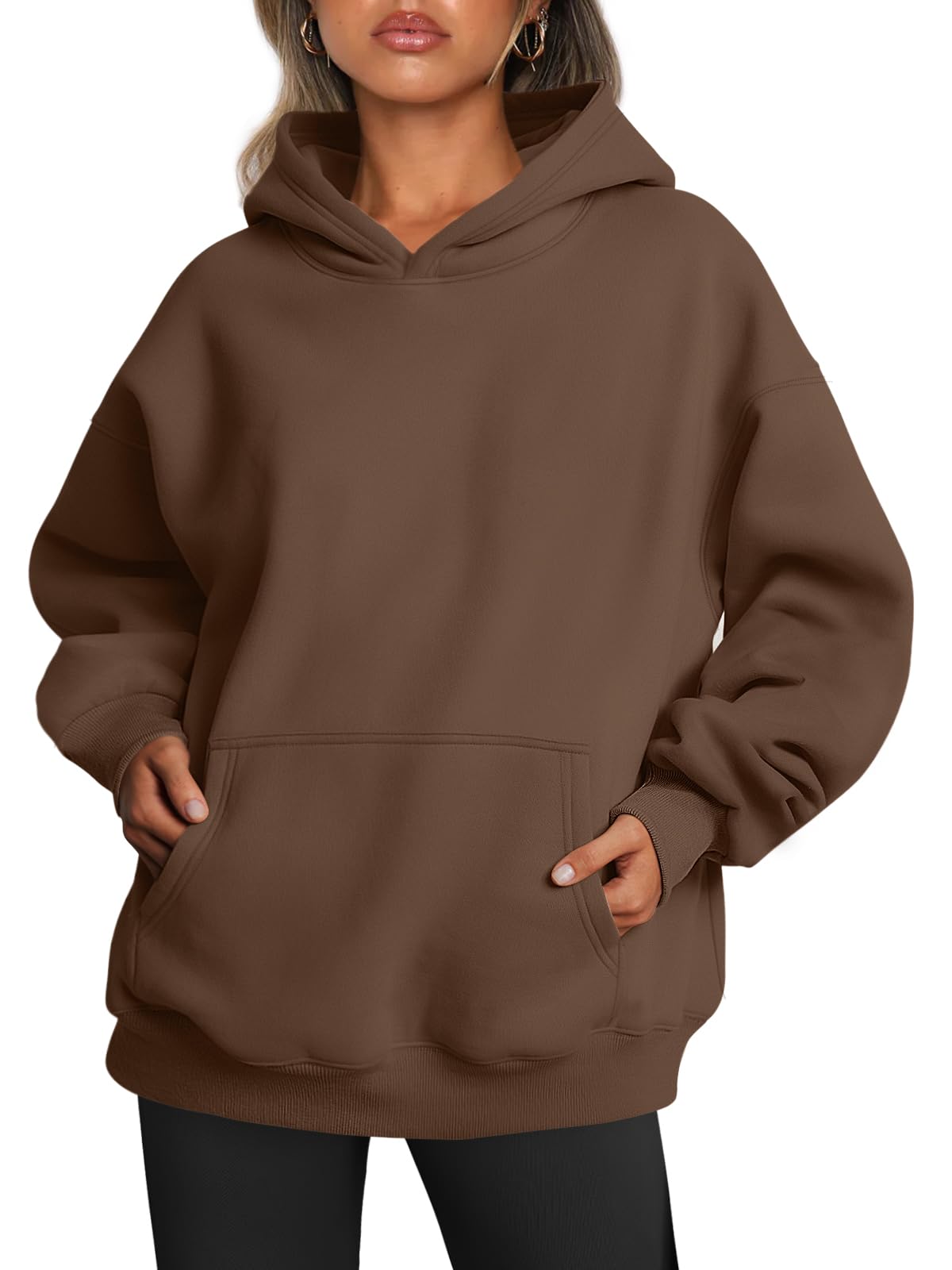 Luvella Womens Hoodies Oversized Sweatshirt