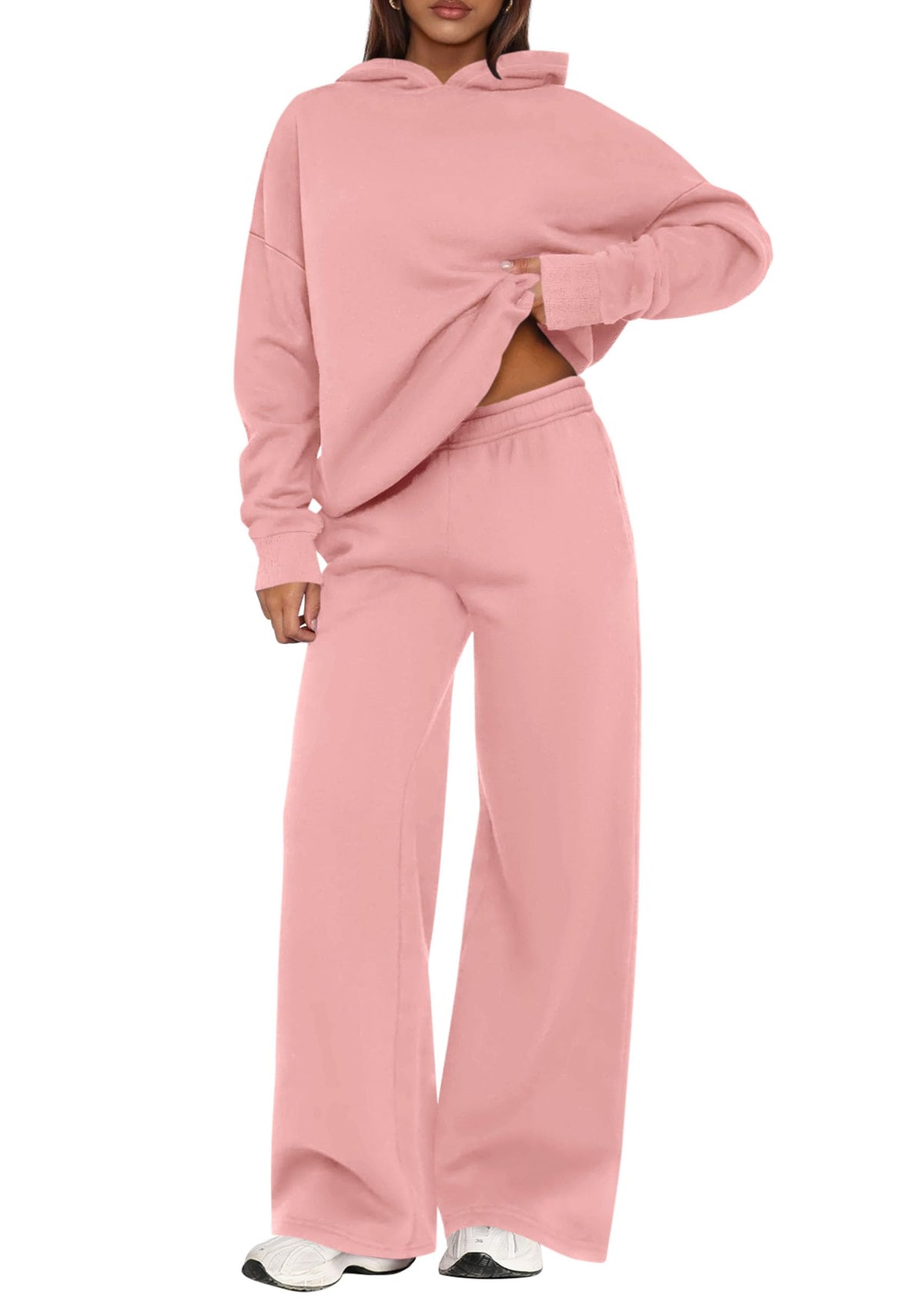 Luvella Women's Hoodie and Sweatpants Set
