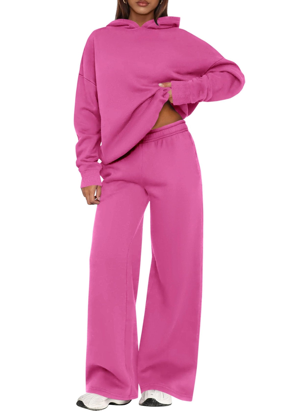 Luvella Women's Hoodie and Sweatpants Set
