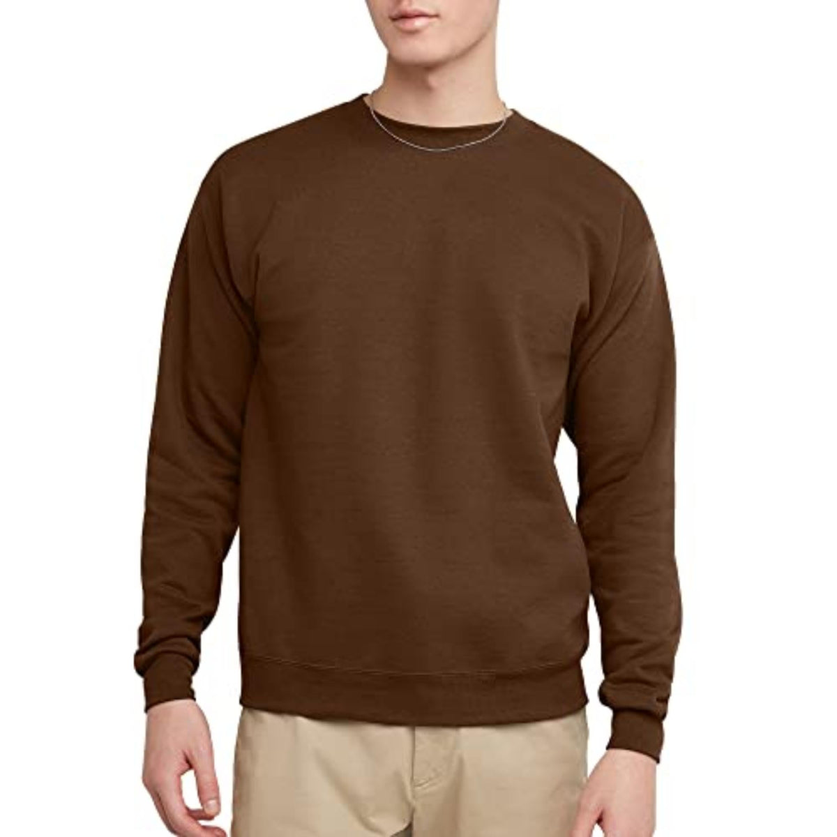 Luvella Men's Sweatshirt, EcoSmart Fleece Crewneck Sweatshirt, Big & Tall Available,
