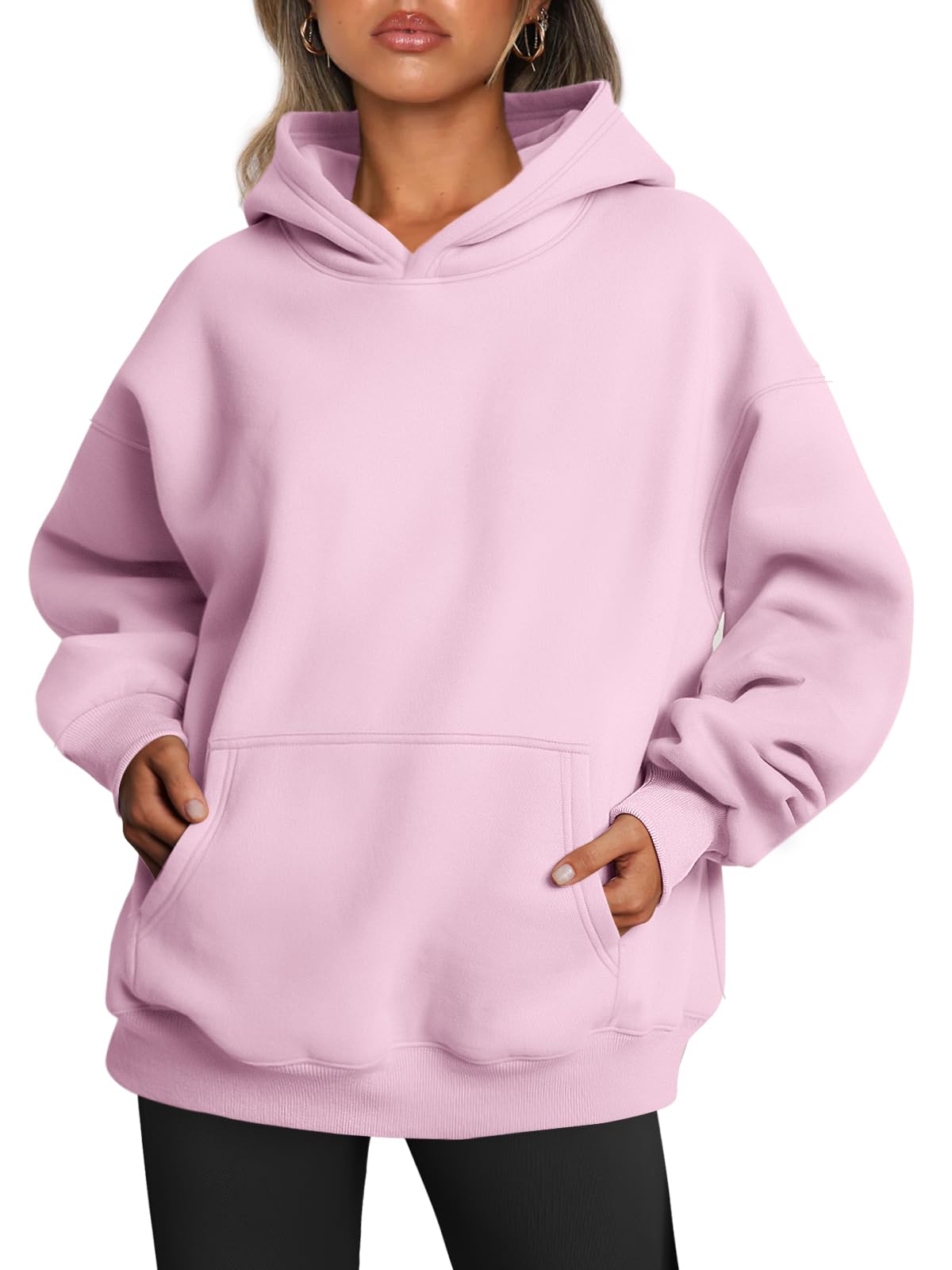 Luvella Womens Hoodies Oversized Sweatshirt