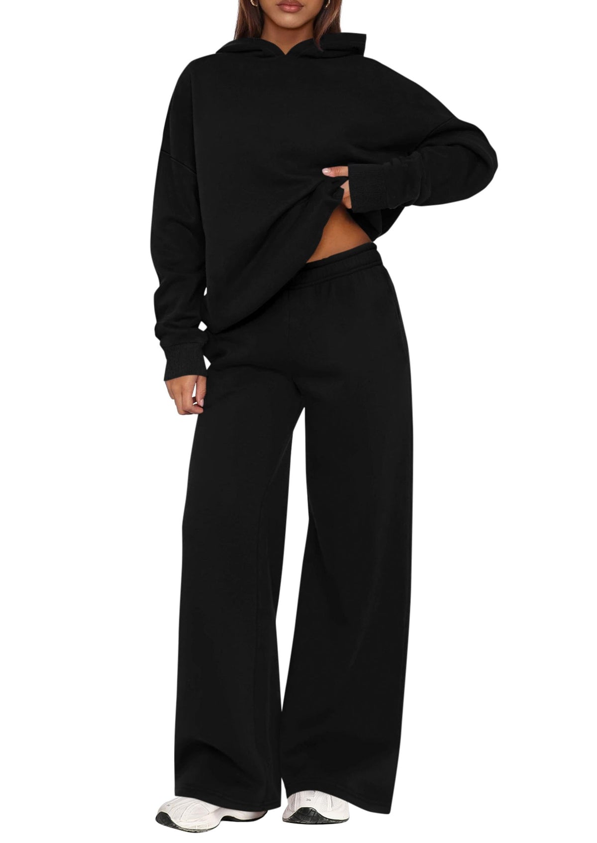 Luvella Women's Hoodie and Sweatpants Set