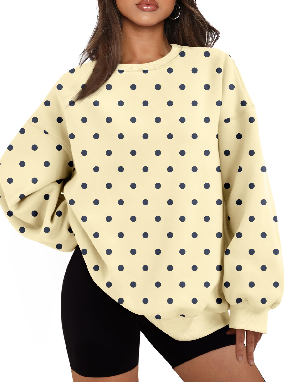 Luvella Women's Casual Oversized Sweatshirt