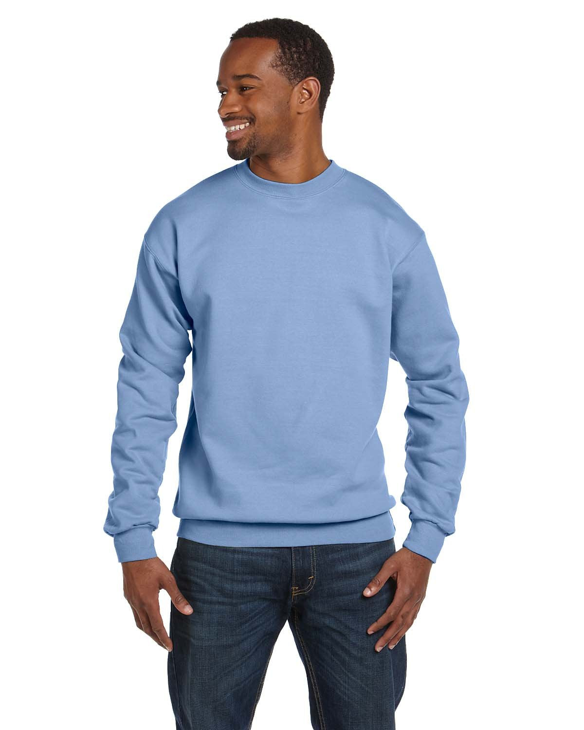 Luvella Men's Sweatshirt, EcoSmart Fleece Crewneck Sweatshirt, Big & Tall Available,
