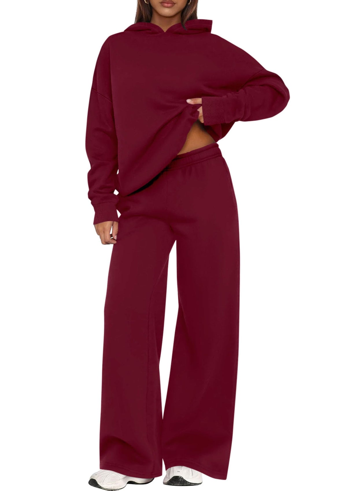 Luvella Women's Hoodie and Sweatpants Set