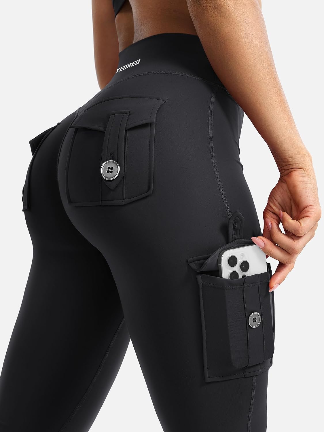 Luvella Women Workout Flare Leggings